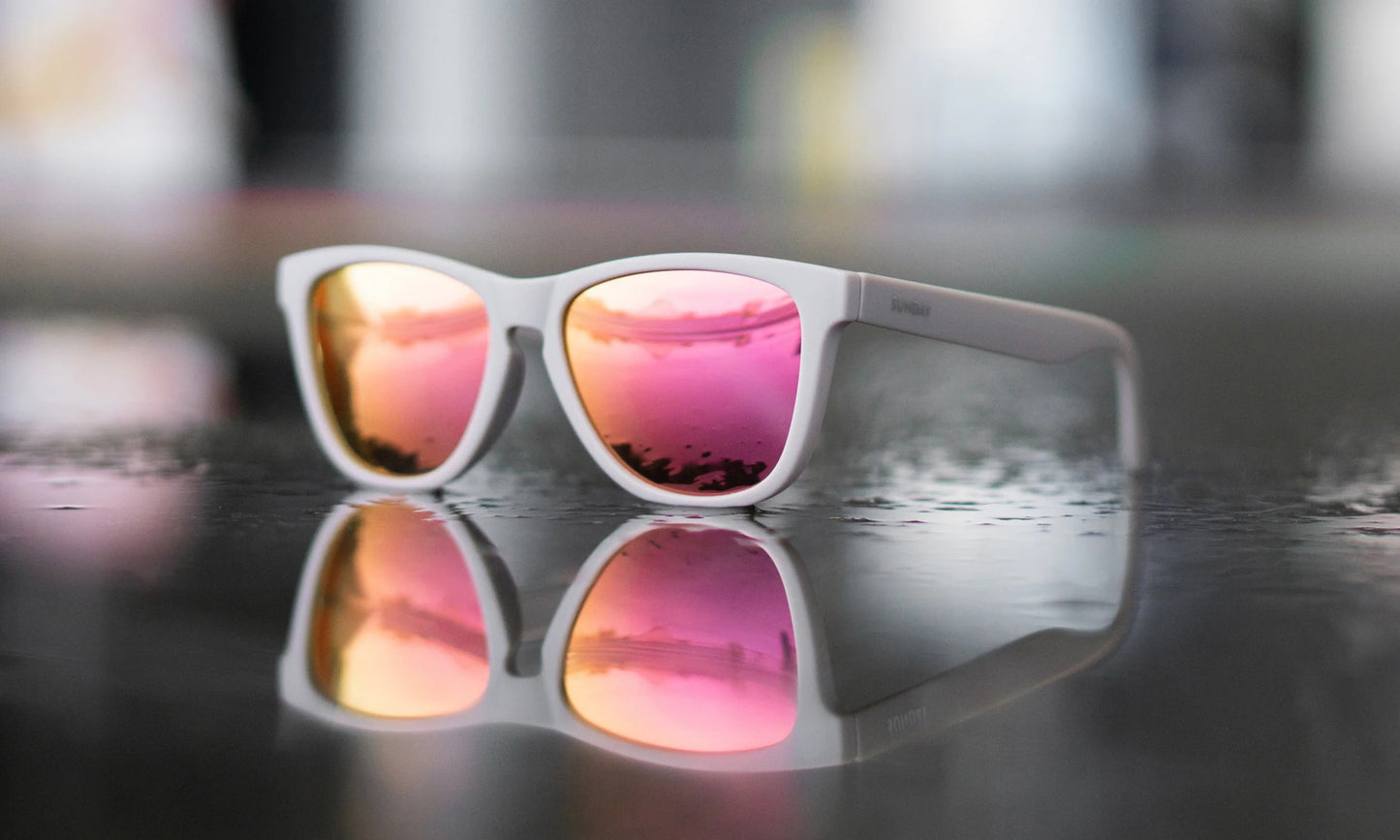 Grijze sportzonnebril Classic Arc light