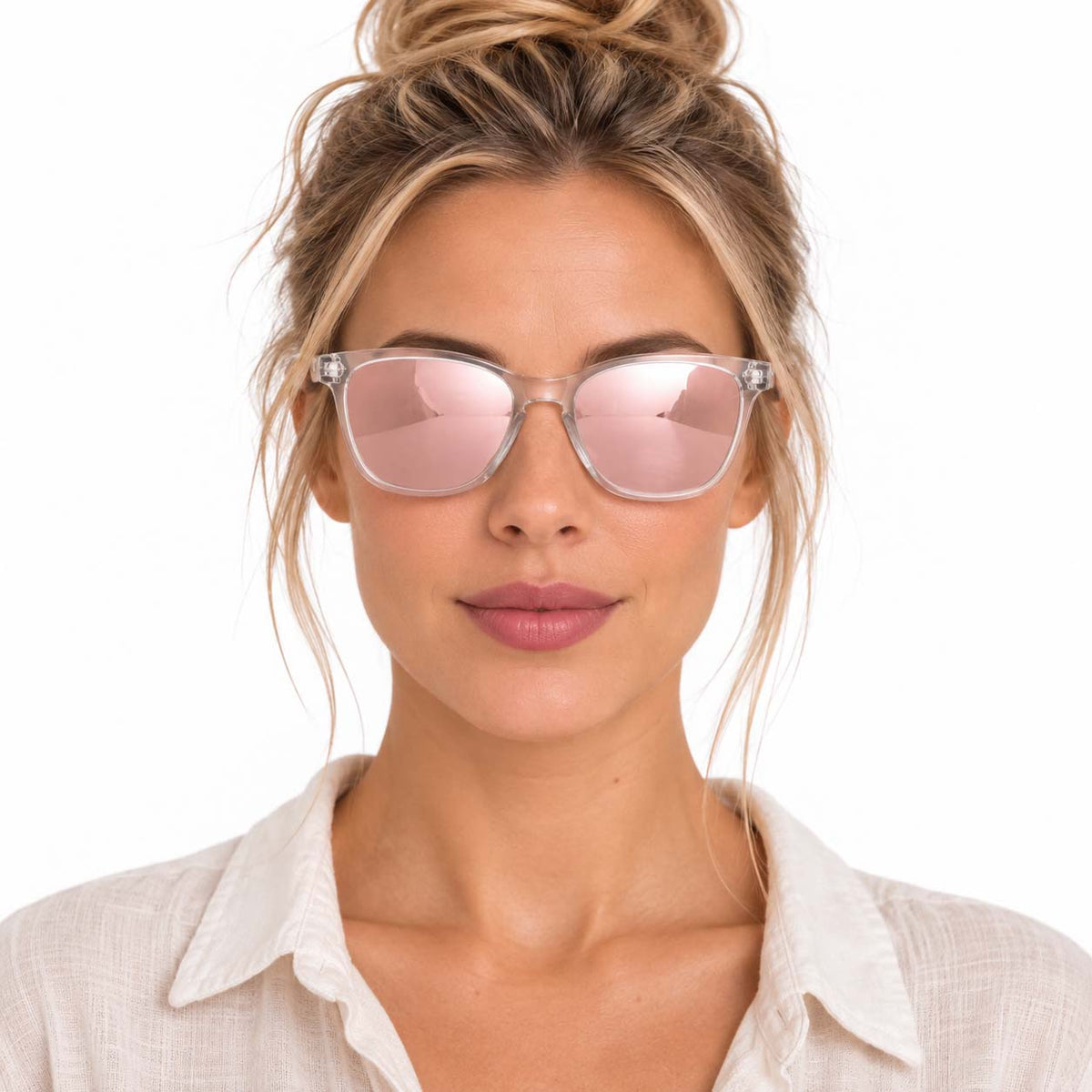 Lucide rose – Classic sportzonnebril